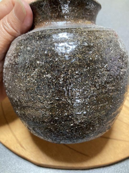 備前焼　クリストファーレーブエンホール作花瓶 備前焼 クリストファーレーブエンホール作花瓶 和雑貨 四季彩堂